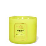 Bath & Body Works شمعة بثلاث فتائل برائحة النعناع والأوكالبتوس