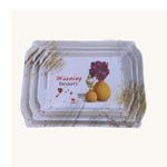 صواني ميلامين 3 في 1 بأحجام مختلفة للتقديم