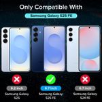 product_image_name-Generic-جراب حماية شفاف سامسونج جالاكسي S25 FE 5G من جو شوبينج – سيليكون TPU مرن نحيف مقاوم للصدمات والخدوش بحماية كاملة وزوايا مضادة للصدمات-2