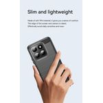 product_image_name-Generic-Honor X7D 4G – Slim Black Protective Case with Durable Brushed Carbon Fiber Texture, Scratch-Resistant, Anti-Slip, and Shock-Absorbent Design.-3