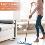 product_image_name-Generic-قاعدة غسالة قابلة للتعديل بإطار معدني مزود بـ 24 بكرة مطاطية وقابلة للتمدد من 45 إلى 72 سم مع وسادات فرامل مضادة للانزلاق للغسالة والمجفف والثلاجة والأثاث، لون فضي، سعة تحمل 300 كجم-6