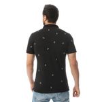 product_image_name-Andora-تي شيرت بولو بفتحة عادية بتصميم مطرّز - أسود-3