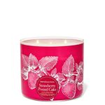 Bath & Body Works Strawberry Pound Cake 3-Wick Candle 411g