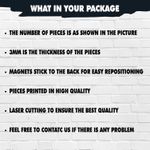 product_image_name-Generic-مغناطيس ثلاجة بنمط الكريسماس، مغناطيس احتفالي للأعياد مع سانتا كلوز وهدايا وندفات الثلج وديكور السنة الجديدة للثلاجة وديكور المطبخ والحرف اليدوية وإضافة لمسة جمالية للمنزل-5