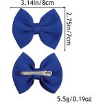 product_image_name-XIMA-توك شعرربطة شعر منفوخة من القماش مع مشابك على شكل تمساح، للبنات الصغيرات والأطفال والبالغين، 40 قطعة (20 زوجًا)-4