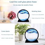 product_image_name-Generic-ساعة رملية ثلاثية الأبعاد متحركة من رنا ستور بتصميم عصري وديكور فريد يضيف لمسة من الأناقة والفخامة للمكان - أخضر في أسود - حجم كبير 26 سم - من رنا ستور-4