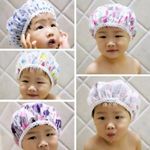 product_image_name-Generic-بونية اطفال 3 قطع - الأكثر اماناً على عين واذن طفلك من المياه - مع كاب شاور الاطفال-2