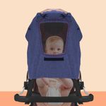 product_image_name-Generic-Buggy Pram Sunshade Sun Cover with Viewing Window-5