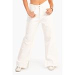 product_image_name-Clue-White Denim Pants with Slits-1