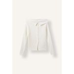 Defacto Regular Fit Basic Ribbed Knit Off-Shoulder Cardigan - image 6