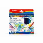 Keyroad أقلام تلوين مائية مثلثية - 24 لون من كيرود