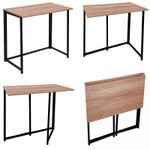 product_image_name-Generic-طاولة قابلة للطي بطلاء اسود - اللون البيج-3