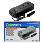 product_image_name-Generic-A 150W car power adapter converts 12V to 220V power to power household appliances while driving or traveling. It features 5 different ports for charging and operating more than one device (code: 9630)- from kaber trade-3