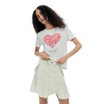 Desigual Solid T-shirt with a design
