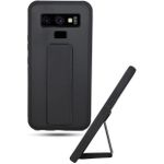 Back Cover Stand Case Magnetic Car Holder Soft Silicone Horizontal & Vertical Kickstand Cover Wrist Strap Full protection Anti Fingerprint Case (Saamsung Note 9)