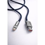 product_image_name-Dream-كابل USB-A إلى Lightning من دريم – شحن سريع 3 أمبير للايفون – اسود-1
