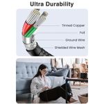 product_image_name-Dream-كابل USB-A إلى Lightning من دريم – شحن سريع 3 أمبير للايفون – اسود-8