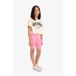 product_image_name-Defacto-Girl Biker Leggings - Pink-3