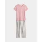 product_image_name-LC Waikiki-Crew Neck Short Sleeve Woman Pyjama Set-1