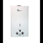 Long Life سخان مياه غازي 10 لترات بالشاحن - أبيض - Heatpro 10 "مصنع 360"