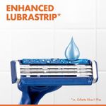 product_image_name-Gillette-طقم ماكينة حلاقة بلو 3 كومفورت مكون من 8 قطع أزرق/فضي-4