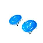 صبانه للحوض من البلاستيك بلون أزرق عدد ٢ قطعة