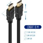 product_image_name-Ewent-كابل HDMI مع ايثرنت ودعم دقة 4K 30 هرتز وUHD 2160 بيكسل وUHD 1080 بيكسل وعرض فيديو ثلاثي الأبعاد لجهاز اكس بوكس ون وبلاي ستيشن 4 والتلفزيون والكمبيوتر والشاشة من ايوينت، 10 م-3