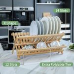 product_image_name-Generic-Foldable Dish Drying Storage Rack, Portable Cutlery Holder, Kitchen Sink Strainer Organizers, Travel Kitchen Organizers, Foldable Dish Drainer-4