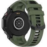 product_image_name-Generic-حزام ساعة Amazfit T-Rex 3، سيليكون ناعم، حزام معصم مريح - الأخضر-1