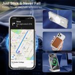 product_image_name-Generic-5 in 1 Magnetic Case Compatible with iPhone 15 Pro Magnetic with 2 Tempered Glass and 2 Camera Protectors, Compatible with MagSafe Back Anti-Scratch Shockproof TPU Bumper Case – Transparent-4