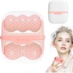 product_image_name-Generic-أداة تدليك الوجه بكرات ثنائية النهاية مع حقيبة سفر، أدوات العناية بالبشرة مع بكرة 2 في 1، أداة تدليك بالتبريد للتخلص من الصداع النصفي وانتفاخ العيون والاحمرار وتخفيف الألم، اللون الوردي-متجر Rana-1