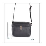 product_image_name-Generic-حقيبة كروس جلد طبيعي للنساء - سوداء-2