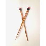 product_image_name-Generic-Luxury Eye Makeup Brush Set - Synthetic Eyeshadow, Concealer, Eyeliner Blending Brushes (2 Pieces)-2
