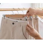 product_image_name-Generic-قطعتين - شماعة بنطلونات صلبة مزود بمشبكين قابلين للتعديل وخطاف مضاد للصدأ-1