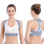 product_image_name-General-مصحح وضع الكتف الطبي القابل للتعديل للرجال والنساء، دعامة الظهر العلوية، وحزام دعم الكتف والفقرات القطنية، ومشد لتصحيح الوضعية-5