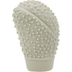 غطاء مقبض ناقل الحركة من السيليكون المضاد للانزلاق بتصميم ثلاثي الأبعاد (قبضة الجير - بيج)