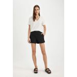 product_image_name-Defacto-Woman Regular Fit Swimming Short - Black-2