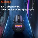product_image_name-Mcdodo-شاحن السيارة - CC-268 - PD 45 وات بمنفذين (Type-C وUSB)، 5 أمبير - أسود  - ماكدودو-5