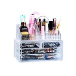product_image_name-Generic-4-Drawer Cosmetic Organizer Clear-5