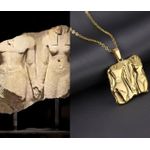 product_image_name-Generic-قلادة الزوجين الملكيين المصريين القدماء - مستوحى من منحوتة المتحف - رمز الحب الأبدي - استانليس ستيل عالى الجودة -1