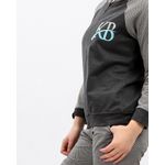 product_image_name-Kady-Patterned Long Sleeves Zipped Pajama Set - Black-4