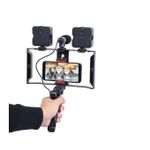 product_image_name-PLOKAMA-صانع الفيديو الاحترافي PLOKAMA مع ميكروفون، 2 مصابيح LED مربعة محمولة بقوة 7 واط، حامل ثلاثي القوائم وتركيب، جهاز تحكم عن بعد - بلوكاما PK-778-3