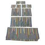 product_image_name-Generic-طقم كتان للكنبة مكون من 10 قطع، كنبة كبيرة 175 سم، كنبة متوسطة 130 سم، 2 غطاء كرسي، 6 أغطية وسائد-4