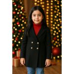 product_image_name-SHEIN-معطف شتوي أنيق للبنات بأزرار ذهبية - مثالي للمناسبات والعطلات - مقاس 8 سنوات-4