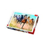 Trefl Puzzle لعبة تركيب الصور تريفل 27098 - قطيع الخيول المت galloping - 2000 قطعة