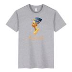 Queen Nefertiti  / Egyptian / cottonT-shirt (Grey) size(9-12Y)