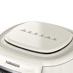 product_image_name-Tornado-مقلاة هوائية 1550 واط بسعة 4 لتر مع شاشة LED - باللونين الكريم والفضي-2