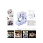 product_image_name-Ebasket-ماكينة خياطة محمولة، ماكينة خياطة كهربائية صغيرة، 505A أبيض/أرجواني-3