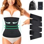 product_image_name-Generic-مشكل الخصر للسيدات، TunTenDo Me Up ضمادة، حزام دعم قطني قابل للتعديل، مشد للبدن، دعامه ظهر مريحة لتخفيف آلام أسفل الظهر (أسود)-1