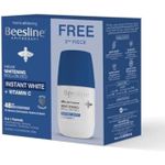 product_image_name-Beesline-مزيل عرق رول أون للتبييض - INSTANT WHITE VITAMIN C, White Sapphire حماية 48 ساعة (عرض ترويجي 1+1) - 50 مل-1
